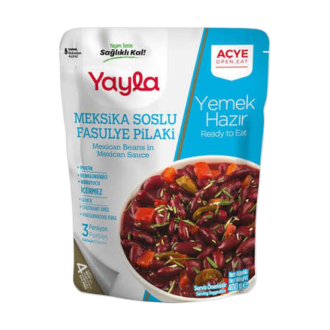 Yayla Ready Meal Mexican Beans with Mexican Sauce (Fasulye Pilaki) 400 G