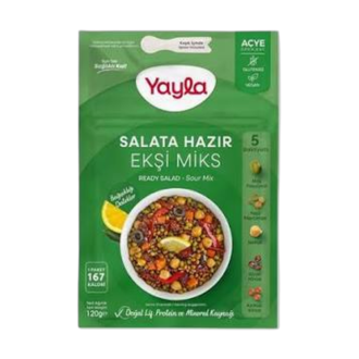 Yayla Sour Mixed Salad Ready to Eat Pack 120gr