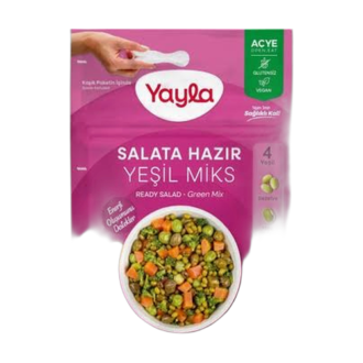 Yayla Green Mixed Salad Ready to Eat Pack 120gr