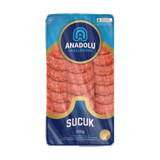 Anadolu Sliced Mild Sucuk 500g