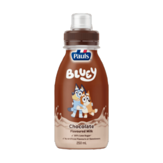Pauls Bluey Chocolate Milk 250ml