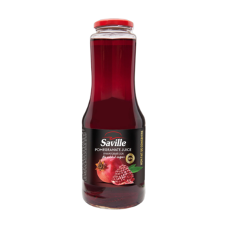 SAVILLE 100% POMEGRANATE JUICE GLASS 1 Lt