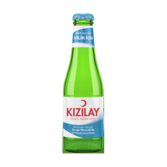 KIZILAY SPARKLING WATER PLAIN 200ML x6