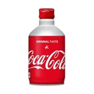 COCA COLA ALUMINIUM BOTTLE 300ML