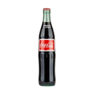 COCA COLA MEXICAN GLASS BOTTLE 500ML