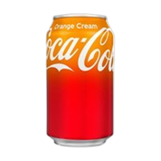 COCA COLA ORANGE CREAM 355ML