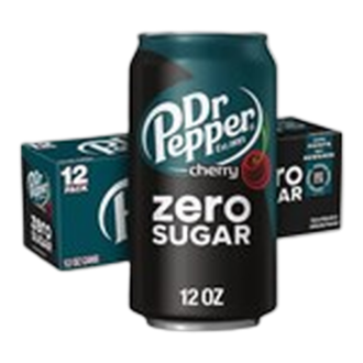 DR PEPPER CHERRY ZERO SUGAR 355ML