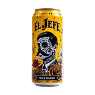 EL JEFE ENERGY DRINK WILD MANGO 473ML