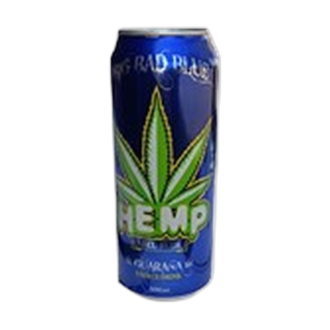 HEMP ENERGY DRINK BIG BAD BLUE 500ML