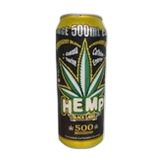 HEMP ENERGY DRINK BLACK LABEL 500ML