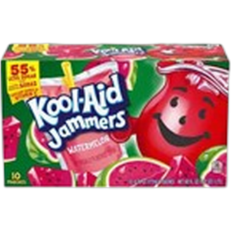 KOOL-AID JAMMERS WATERMELON POUCHES 177ML