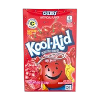 KOOL-AID UNSWEETENED CHERRY DRINK MIX 3.6G