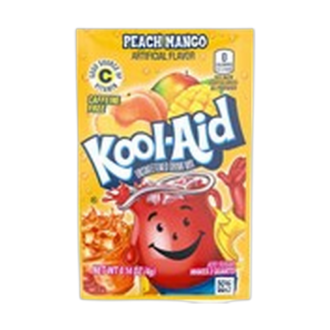 KOOL-AID UNSWEETENED PEACH MANGO DRINK MIX 3.9G
