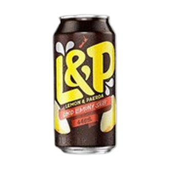 L & P - LEMON & PAEROA SODA 440ML