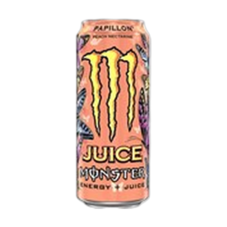 MONSTER PAPILLON PEACH NECTARINE 473ML