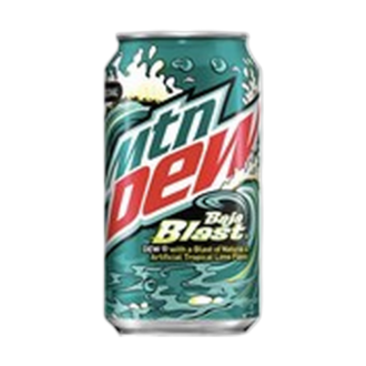 MOUNTAIN DEW BAJA BLAST 355ML