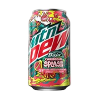 MOUNTAIN DEW CARIBBEAN SPLASH 355ML