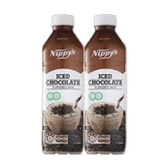 NIPPY'S ICED CHOCOLATE FLAVOURED MILK BOTTLE 1L