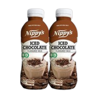 NIPPY'S ICED CHOCOLATE FLAVOURED MILK BOTTLE 500ML