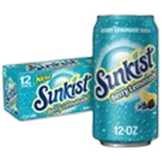SUNKIST BERRY LEMONADE 355ML