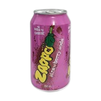 ZAPPO STRAWBERRY SODA CAN 350ML